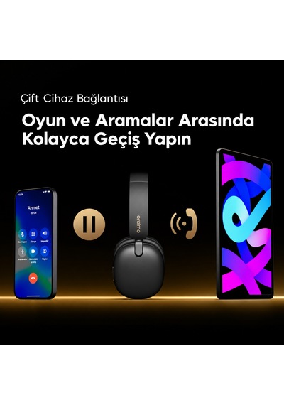 Oraimo OHP-317 Bluetooth 5.3 Kulak Üstü Kulaklık
