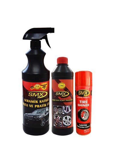 SMX Seramik Katkılı Hızlı ve Pratik Cila (1LT) / SMX Demirtozu&Ja