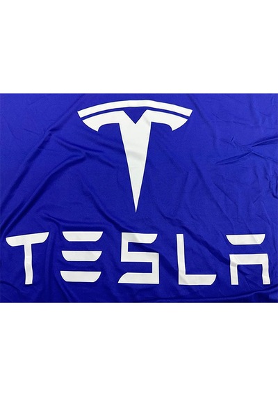Tesla Model X 2015-2021 Araba Brandası Mavi Kumaş Penye Toz Geçirmez Oto Garaj Branda