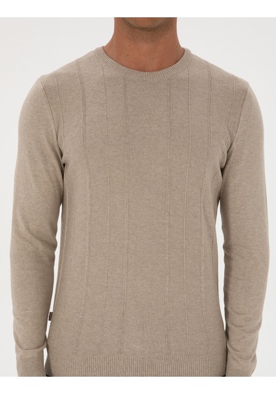 Pierre Cardin Erkek Kum Melanj Kazak /triko 50315584-vr123 Kum Melanj