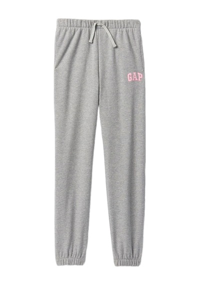 Gap Logo Relaxed Havlu Kumaş Jogger Eşofman Altı - 746745-9997 Gri