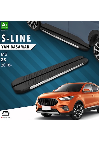 S-Dizayn MG ZS S-Line Krom Yan Basamak 173 Cm 2018 Üzeri