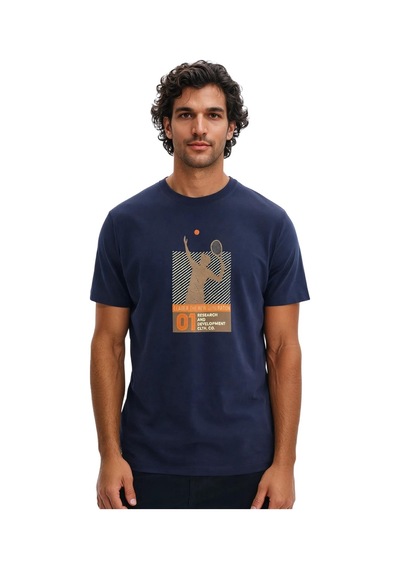 Arma Ar-ma Erkek Bisiklet Yaka Tişört Resim Baskili Örme Kumaş Regular Fit %100 Pamuk 30/2 Süprem Y31344448402 Lacivert-l1 Arma Ar-ma Erkek Bisiklet Yaka Tişört Resim Baskili Örme Kumaş Regular Fit %100 Pamuk 30/2 Süprem Y31344448402 Lacivert-l1
