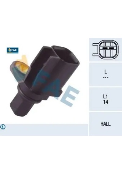 Arka Abs Hız Sensoru Sag-sol Focus Iı 04 11 Focus Iı C Max 04 11 Kuga 08 10 Mondeo 07 14 S Amx G Fae 1223622/ 1225843