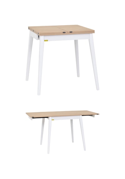Vilinze Ege Sandalye Avanos Ahşap Mdf Kanatlı Mutfak Masası Takımı - 70x70+70 Cm Kırık Beyaz Vilinze Ege Sandalye Avanos Ahşap Mdf Kanatlı Mutfak Masası Takımı - 70x70+70 Cm Kırık Beyaz