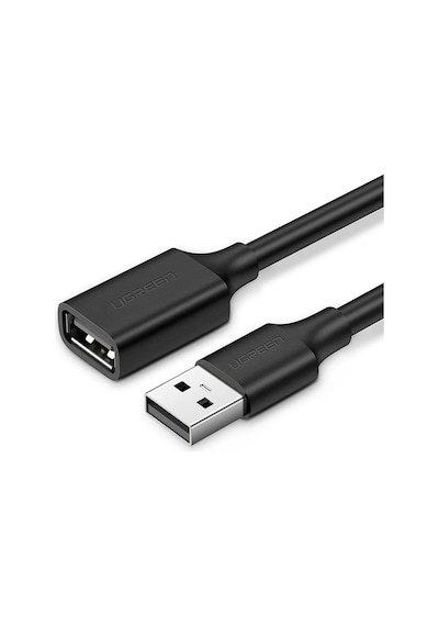 Usb Uzatma Kablosu 50 Cm, Siyah