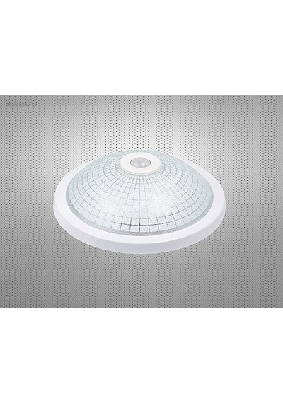 360° Hareket Sensörlü Tavan Armatürü Lamba Çift Duylu Diğer