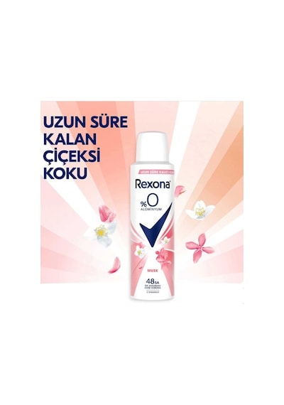 Rexona Musk 48 Saat Kadın Sprey Deodorant 150 ML