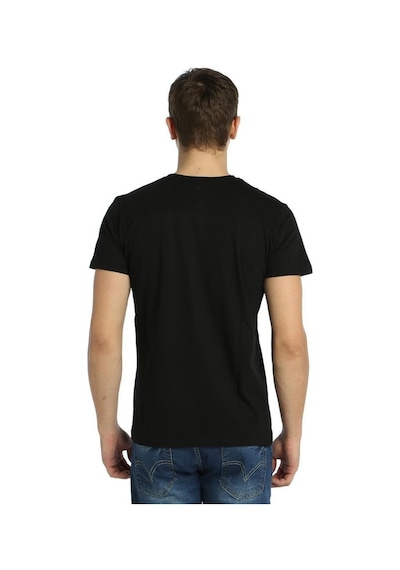Bant Giyim - Piramit Siyah Erkek T-Shirt Tişört