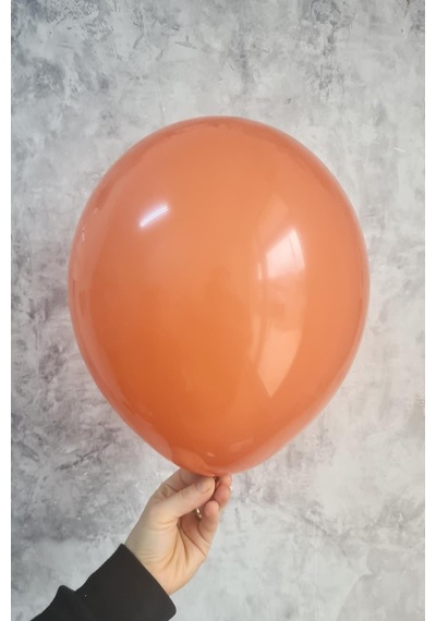 Toprak Renk Balon 10 Adet - 12 Inc 30 Cm Parti Balonu Gri