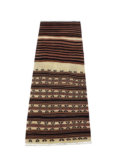Zehra Abla Halı Antika El Dokuma Nadir İnce Yağcıbedir Balıkesir Yörük Yün Kilim 7005 Çok Renkli