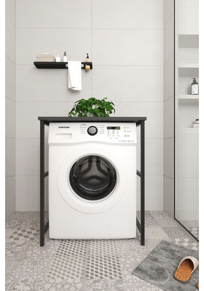 Remaks Çamaşır Makinesi Üstü Banyo Düzenleyici Rafsız Antrasit