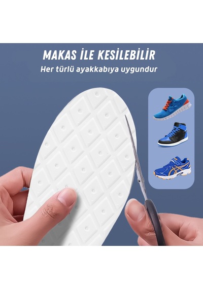 Anatomik, Rahat, Konforlu, Sporcu, Ayakkabı Tabanlığı 42-43