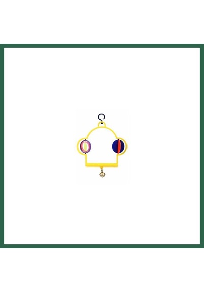 Birdlife Zilli Fırfırlı Kuş Salıncağı Bzs01