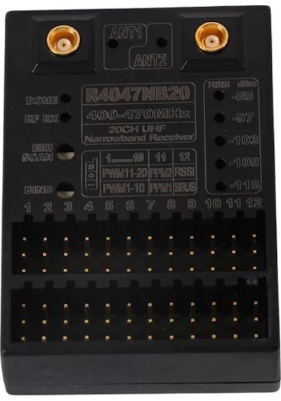 R4047NB20 20 Kanal 400-470 Mhz Uzun Mesafe Alıcı