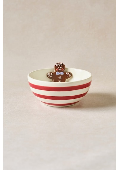 Karaca New Year Yılbaşı Jolly Gingerbread Çerezlik 11 X 6 Cm Kirmizi