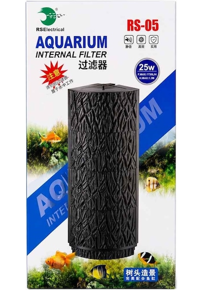 Rs 05 Akvaryum Köşe İç Filtre 1750 L/h 25 W