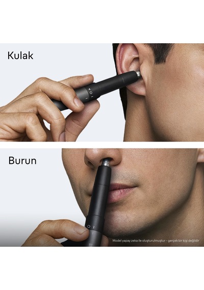 Braun Kulak Ve Burun Düzeltici, Cep Boyutu, Çift Bıçak, Skingentle, En20