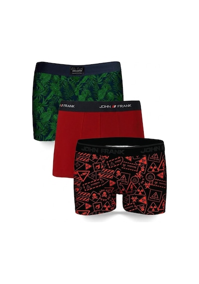 John Frank Logolu Pamuklu 3'lü Paket Boxer Erkek Boxer Jfbs3 Yeşil-kırmızı-sturuncu John Frank Logolu Pamuklu 3'lü Paket Boxer Erkek Boxer Jfbs3 Yeşil-kırmızı-sturuncu
