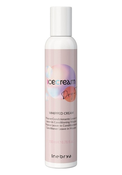 Inebrya Ice Cream Dry-t Besleyici Sacta Kalan Durulanmayan Köpük 200 Ml