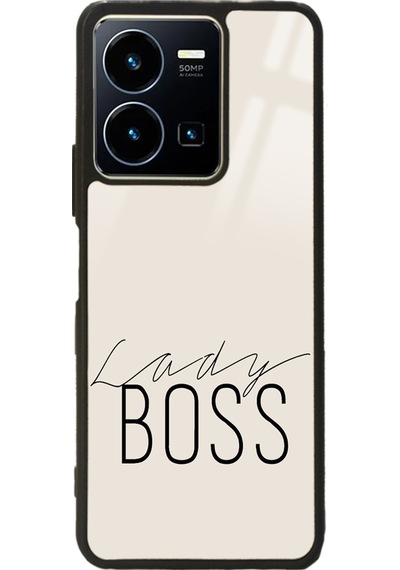 Lady Boss Tasarımlı Glossy Telefon Kılıfı Çok Renkli