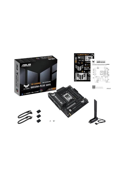 Asus Tuf Gamıng B850m-plus Wıfı, 4xddr5, 3x M.2, Hdmı, Dp, Type-c, Wi-fi 6e, Bluetooth V5.3, Am5 Soket Gamıng Anakart 25166980