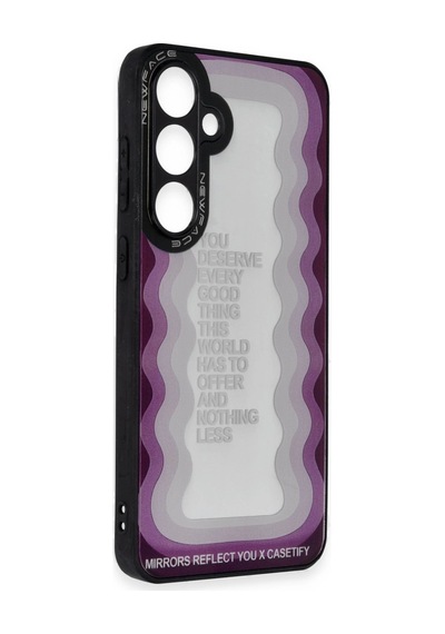 Samsung GalaxyUyumlu S23 Kılıf Mirror Desenli Kapak - Mirror - 5 Çok Renkli