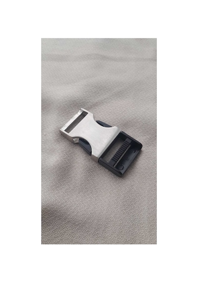 Çanta Kolon Tokası Metal + Vplastik / Boy En 5x2,5 Cm / 1,8 Cm Kemer Genişliği