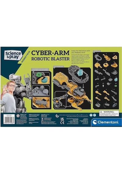 Clementoni Cyber Arm Robotik Eldiven Püskürtücü 75086