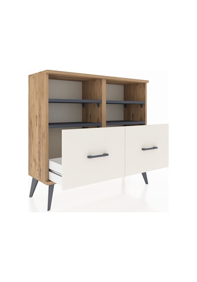 Arges Şifonyer 4 Raflı 2 Çekmeceli 88x30x80 Çam-antrasit/aytaşı Antrasit/aytaşı Arges Şifonyer 4 Raflı 2 Çekmeceli 88x30x80 Çam-antrasit/aytaşı Antrasit/aytaşı