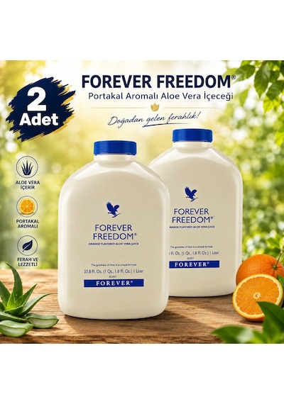 Forever Freedom Glukozamin Sülfat ve Kondroitin Sülfat İçeren Takviye Edici Gıda 2 x 1 L