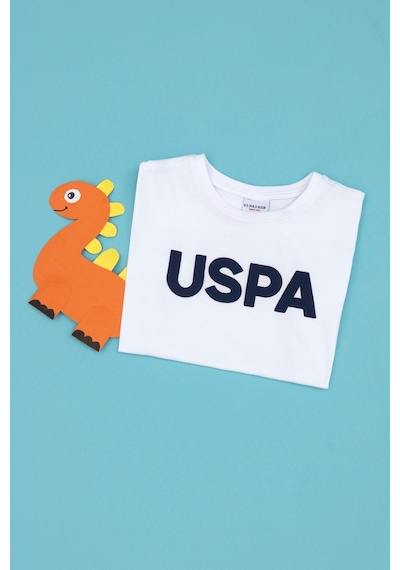 U.S. Polo Assn. Erkek Çocuk Beyaz Basic Bisiklet Yaka Tişört 50279614-VR013 U.S. Polo Assn. Erkek Çocuk Beyaz Basic Bisiklet Yaka Tişört 50279614-VR013