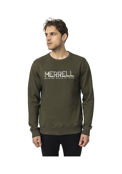 Merrell Merrell Erkek Günlük Giyim Sweatshirt Smith Açık Yeşil Yeşil
