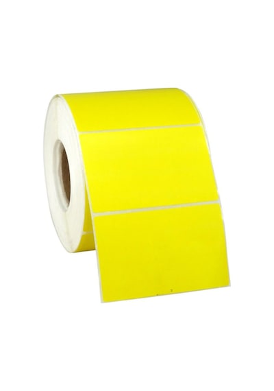 Elitrulo Barkod Etiketi 30x50 Termal SARI - 1000 Adet