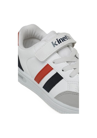 Kinetix Malıbu Pu Boy 3pr Erkek Çocuk Sneaker Beyaz Beyaz