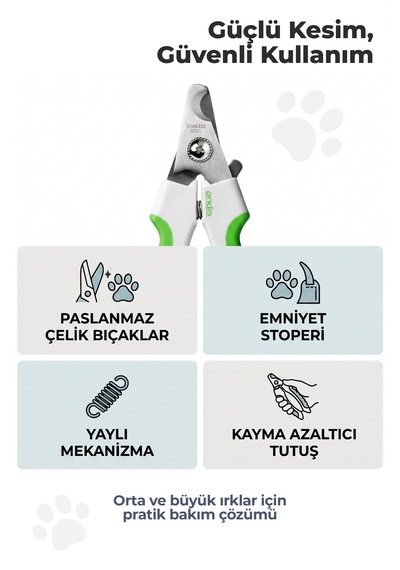 Andis Kedi Köpek Tırnak Makası Büyük Irk Köpekler İçin