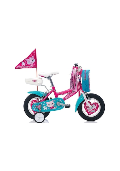 Carraro Moggy 12'' Kız Çocuk Bisikleti Pembe-beyaz Pembe - Beyaz