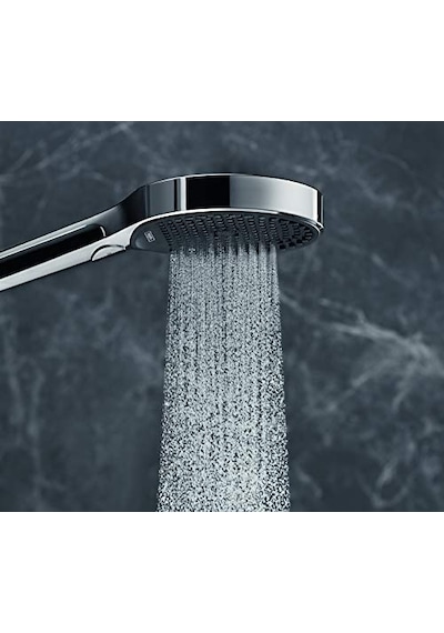 12 7 Cm Modern El Duş Başlığı 3 Püskürtme Toz Yağmuru Yoğun Toz Yağmur Krom Monorain 26864001 Çok Renkli