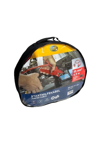Hella Akü Takviye Kablosu 1000 Ah 35 Mm Takım 4.5 Mt