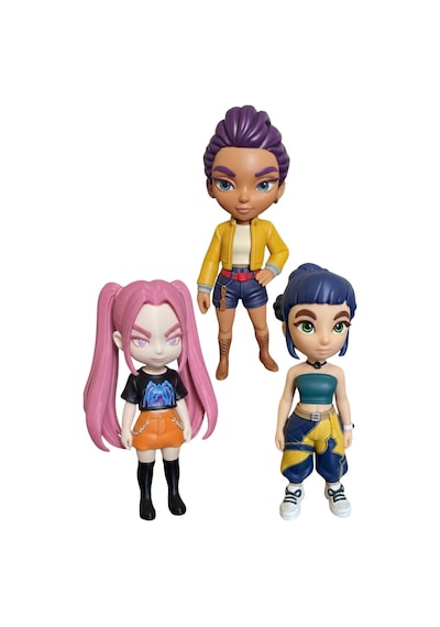 Kpop Figürü 3'lü Set 3d Baskı Boyama Seti
