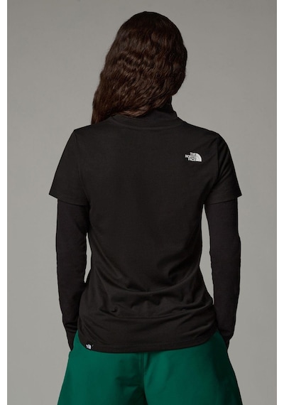 The North Face W Ss Easy Tee Kadın T-shirt SIYAH