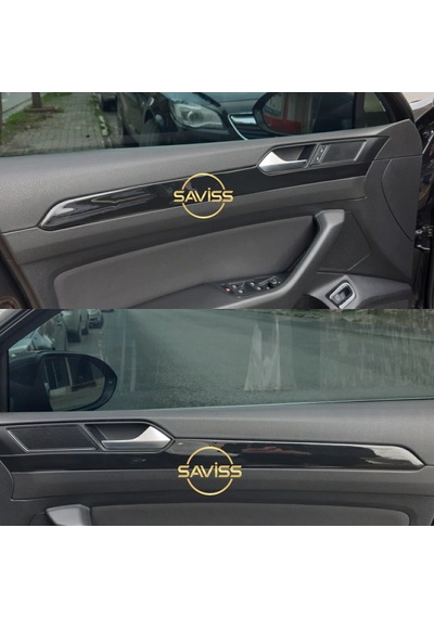 Passat B8 Parlak Siyah Full Set Trim Kaplama, Konsol Maun Kaplama  (Pianoblack)
