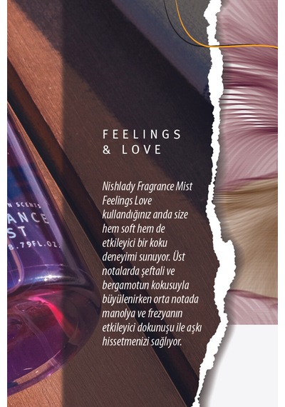 Nishlady Feelings & Love Kadın Vücut Spreyi 260 ML