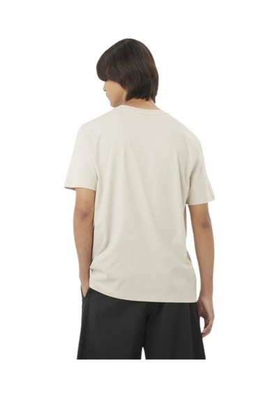 Salomon Salomon Logo Tee M 16983 Bej