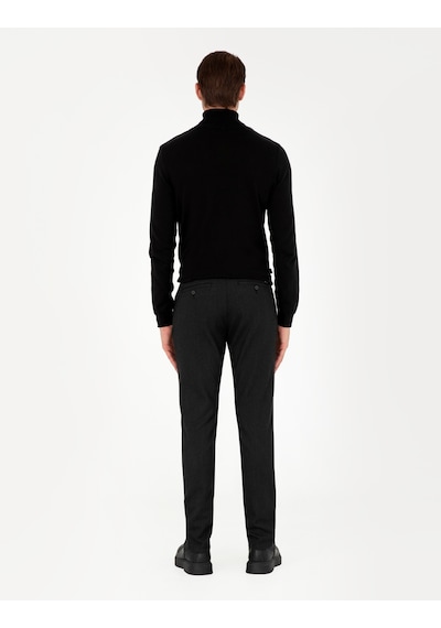 Pierre Cardin Erkek Siyah Pantolon Kanvas-chino 50299527-vr046 Siyah