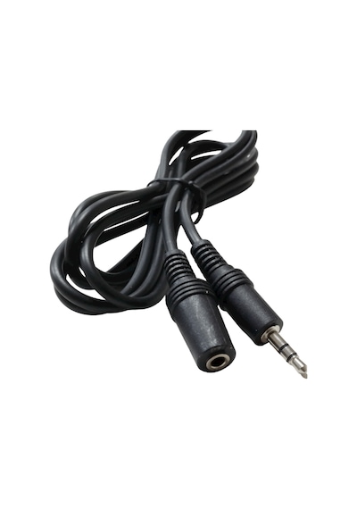 Tek-iş Aux Stereo Ses Aktarım Uzatma Kablosu 3.5mm Jak Erkek Dişi 1.5 Metre