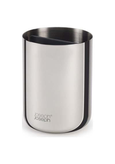 Joseph Joseph - Lüks Paslanmaz Çelik Diş Fırçası Tutucu Caddy Banyo Depolama, Standart Çelik Sku: Smg8690010227348 Açık Bej