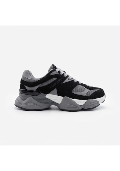 Lescon Ghost 3 Easystep Rahat Konforlu Yürüyüş Koşu Günlük Sneaker Erkek Spor Ayakkabı Füme