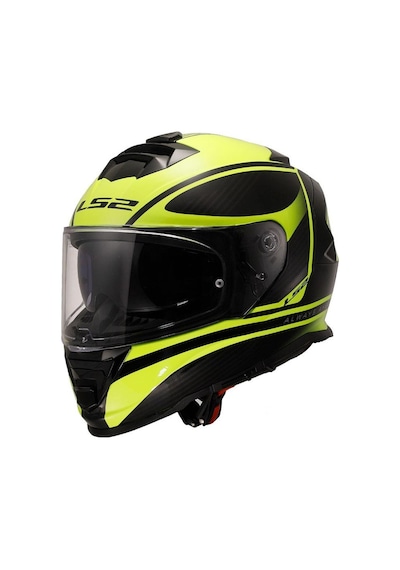 Ls2 Storm 2 Dodger Kapalı Motosiklet Kaskı-63359- Siyah - Sarı