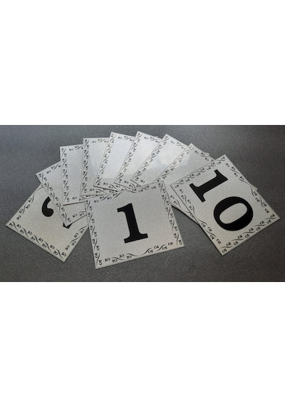 Kapı Numarası 10x12 Cm Kendinden Yapışkanlı No:1 Den 10’A